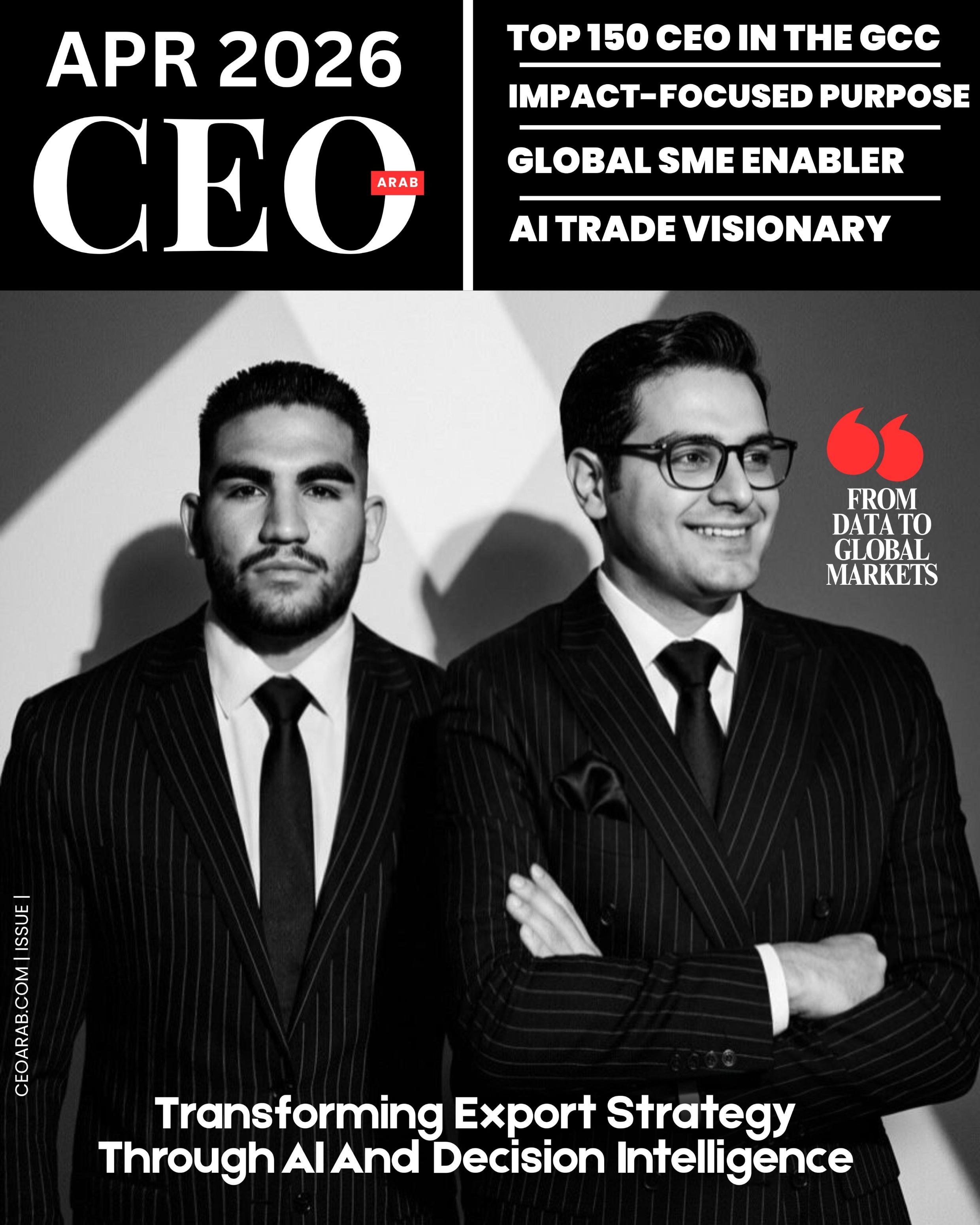 CEO Arab publication image supplied for the executive profile