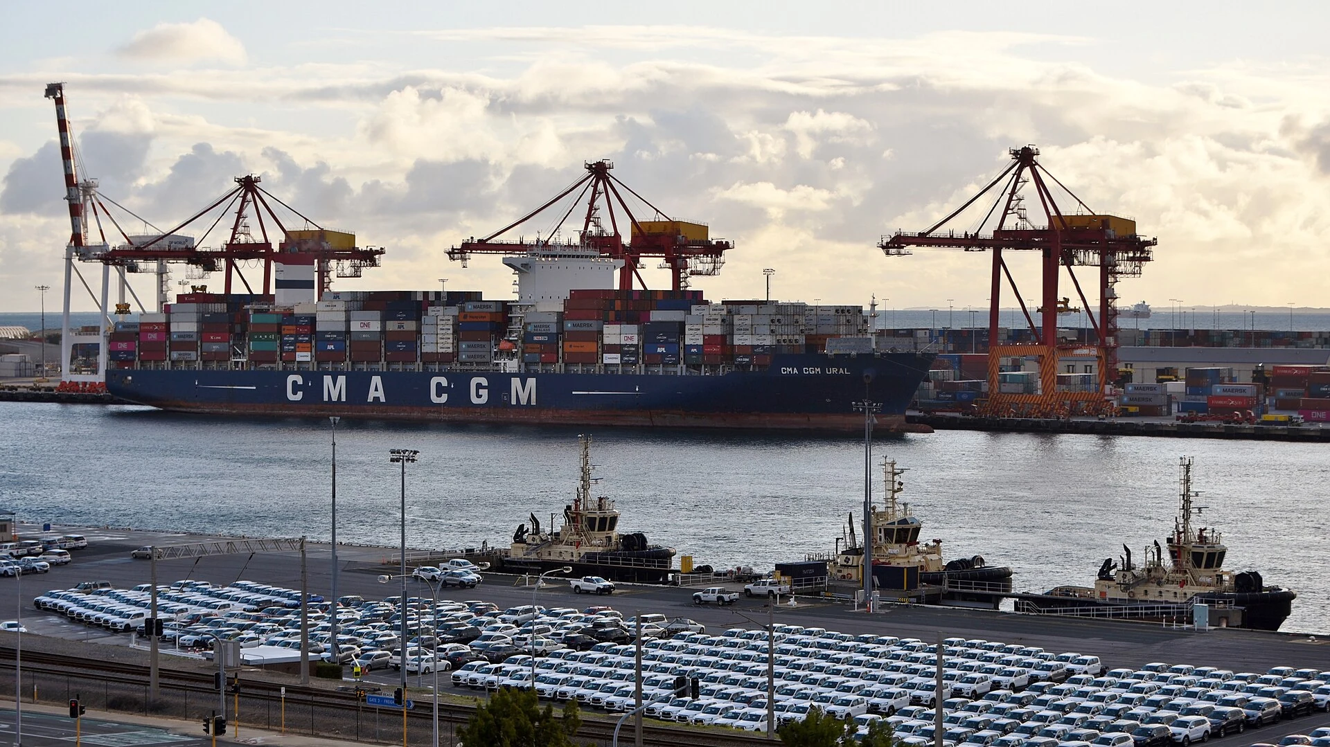 View of Port of Fremantle