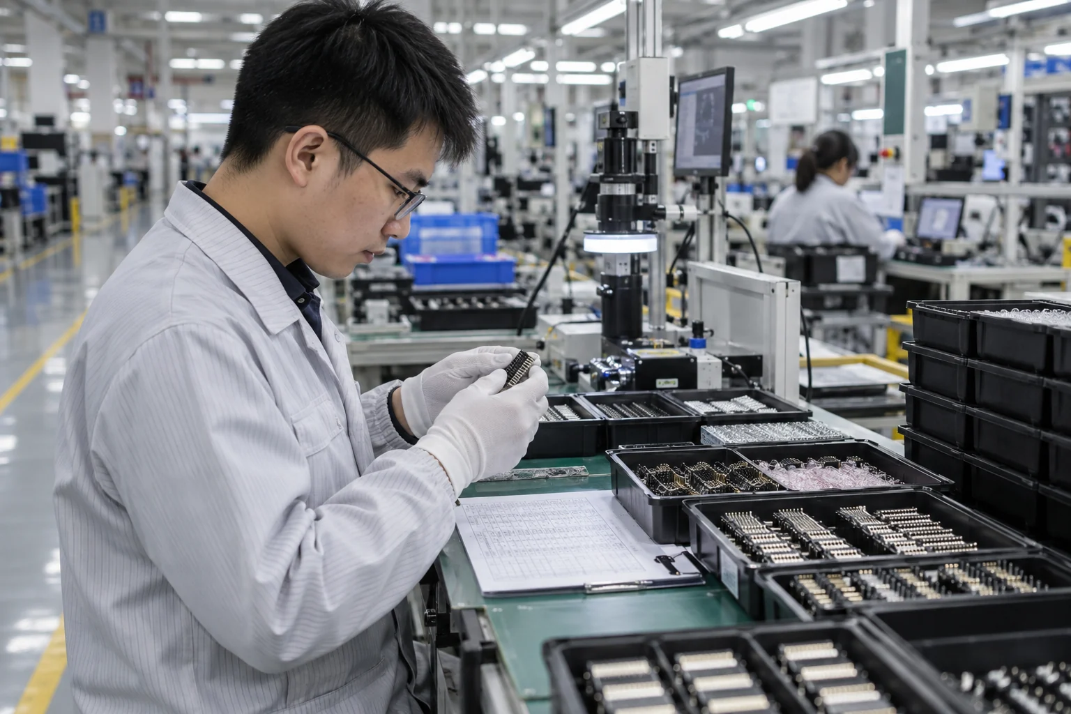 Illustrative operational scene for Yangshan Supplier Assurance