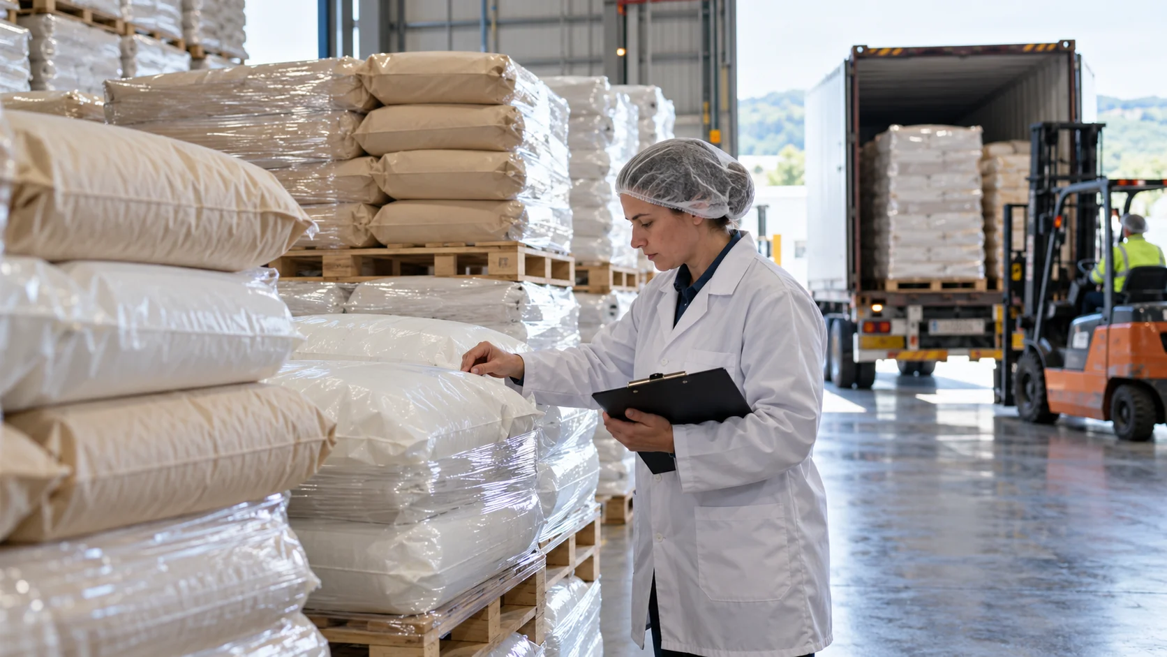 Illustrative operational scene for Tauranga Dairy Trade Assurance
