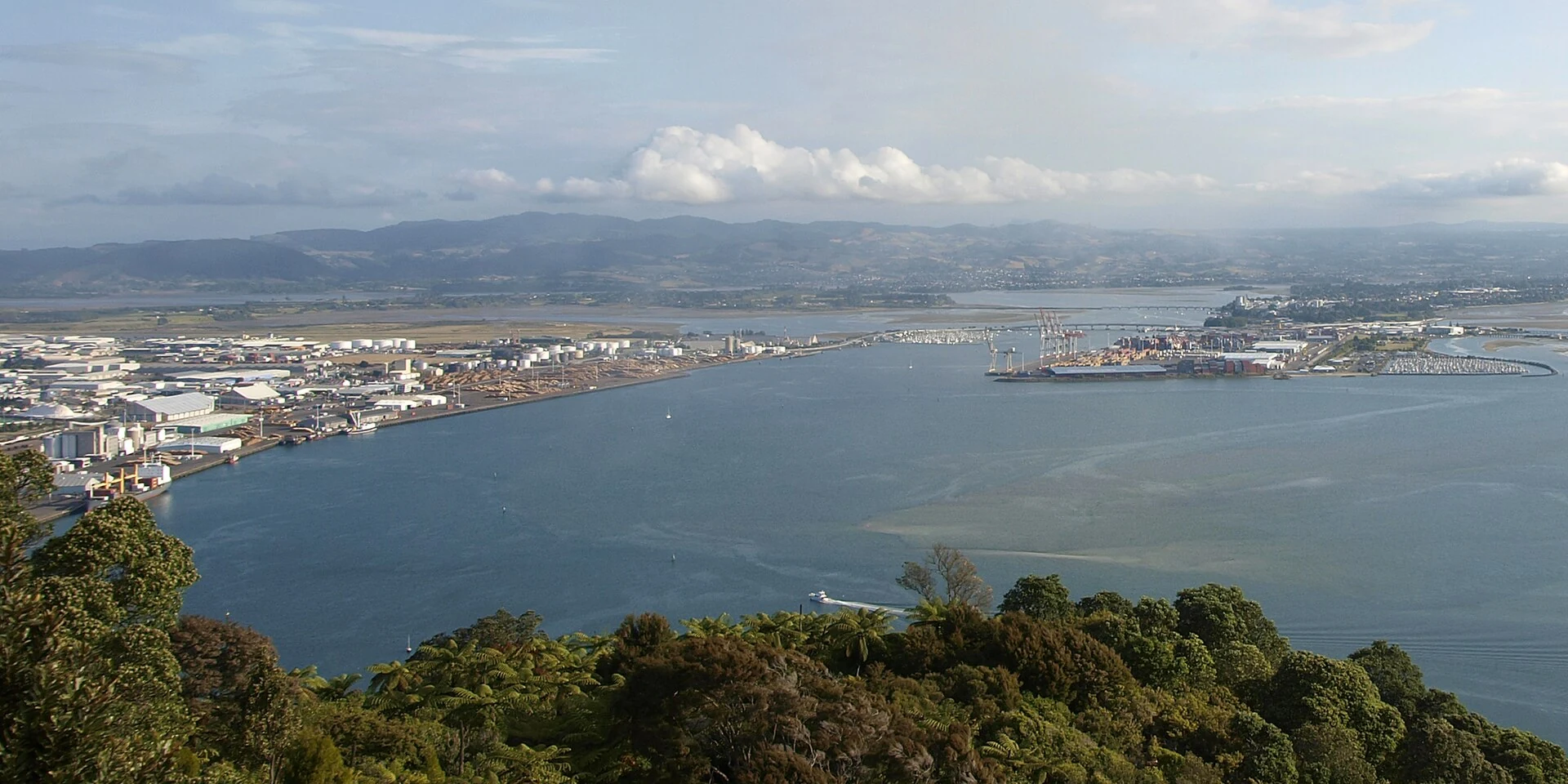 View of Port of Tauranga